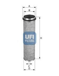 UFI 2713000 -  Воздушный фильтр