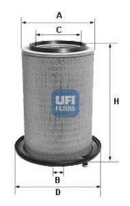 UFI 2718600 -  Воздушный фильтр