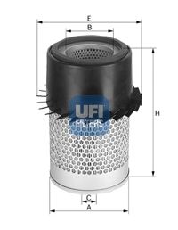 UFI 2728200 -  Воздушный фильтр