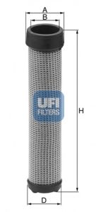 UFI 2743000 -  Фильтр добавочного воздуха