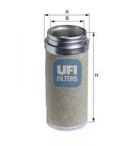 UFI 2757600 -  Фильтр добавочного воздуха