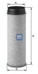 UFI 2761600 -  Фильтр добавочного воздуха