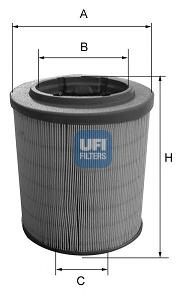 UFI 2762800 -  Воздушный фильтр