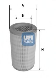 UFI 2763000 -  Воздушный фильтр