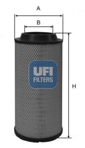 UFI 2769400 -  Воздушный фильтр