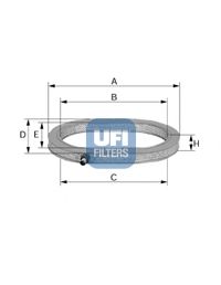 UFI 2779800 -  Воздушный фильтр