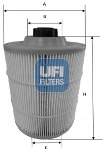 UFI 27a0000 -  Воздушный фильтр