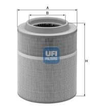 UFI 27a1600 -  Воздушный фильтр
