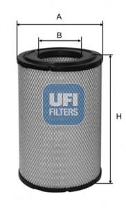 UFI 27a1900 -  Воздушный фильтр