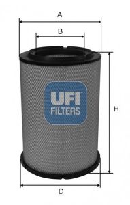 UFI 27a4300 -  Воздушный фильтр