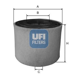 UFI 27a5400 -  ВОЗДУШНЫЙ ФИЛЬТР