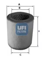 UFI 27a6900 -  Фильтр воздушный