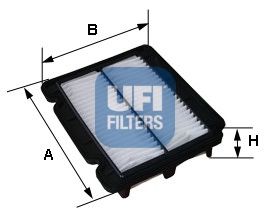 UFI 3027900 -  Воздушный фильтр