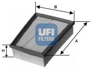 UFI 3054300 -  Воздушный фильтр