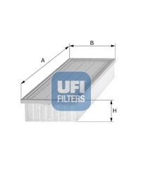 UFI 3057600 -  Воздушный фильтр
