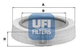 UFI 3080400 -  Воздушный фильтр