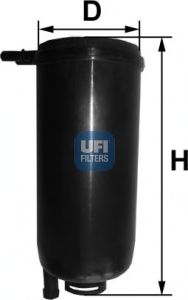 UFI 3107100 -  Топливный фильтр