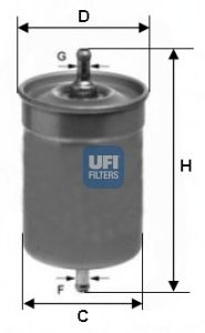UFI 3150000 -  Топливный фильтр