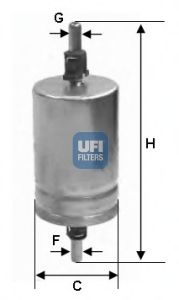 UFI 3151000 -  Топливный фильтр