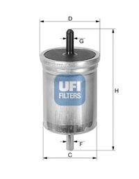 UFI 3151300 -  Топливный фильтр