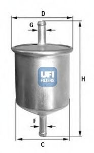 UFI 3152900 -  Топливный фильтр