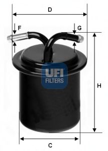 UFI 3154100 -  Топливный фильтр