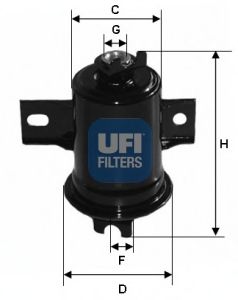 UFI 3159900 -  Топливный фильтр