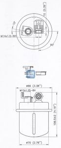 UFI 3161800 -  Топливный фильтр