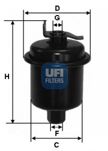 UFI 3162100 -  Топливный фильтр