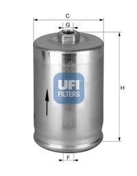 UFI 3174800 -  Топливный фильтр