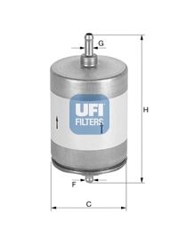 UFI 3181700 -  Топливный фильтр