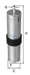 UFI 3183900 -  Топливный фильтр