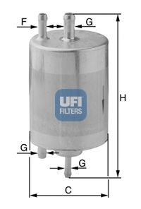 UFI 3184100 -  Топливный фильтр