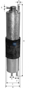 UFI 3184700 -  Топливный фильтр