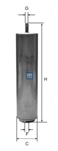 UFI 3185100 -  Топливный фильтр