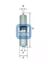 UFI 3192601 -  Топливный фильтр