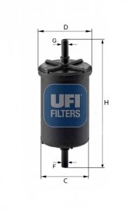 UFI 3194800 -  Топливный фильтр