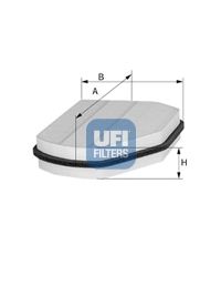 UFI 5300700 -  Фильтр воздуха в салоне