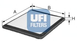 UFI 5302000 -  Фильтр воздуха в салоне