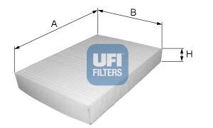 UFI 5303000 -  Фильтр воздуха в салоне