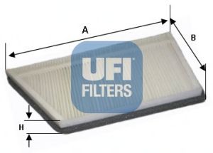 UFI 5304400 -  Фильтр воздуха в салоне