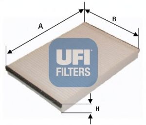 UFI 5304700 -  Фильтр воздуха в салоне