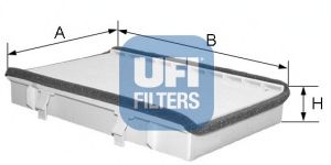 UFI 5307100 -  Фильтр воздуха в салоне