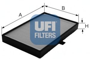 UFI 5307900 -  Фильтр воздуха в салоне