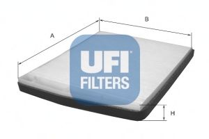 UFI 5309100 -  Фильтр воздуха в салоне