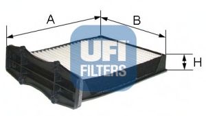 UFI 5310500 -  Фильтр воздуха в салоне