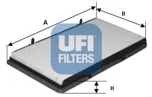 UFI 5313100 -  Фильтр воздуха в салоне
