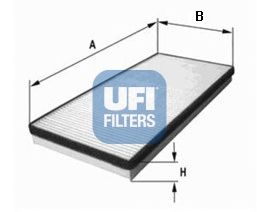 UFI 5313700 -  Фильтр воздуха в салоне