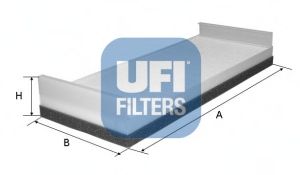 UFI 5316500 -  Фильтр воздуха в салоне