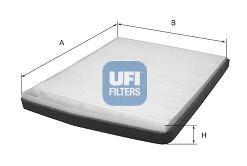 UFI 5320500 -  Фильтр воздуха в салоне